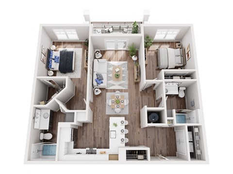 3D floor plan